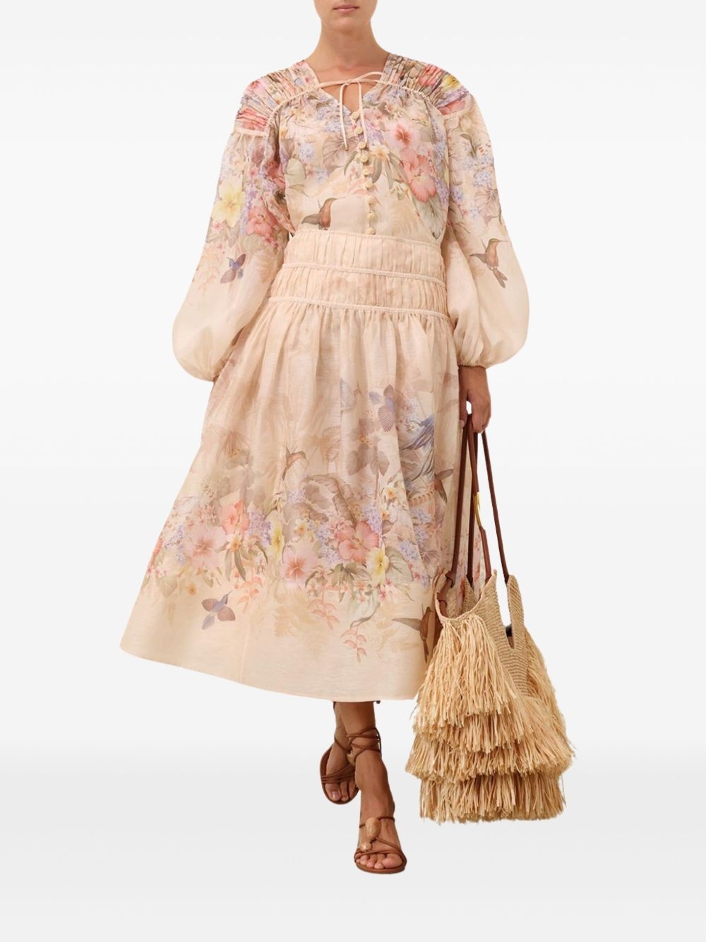 Illuminate midi skirt - 4