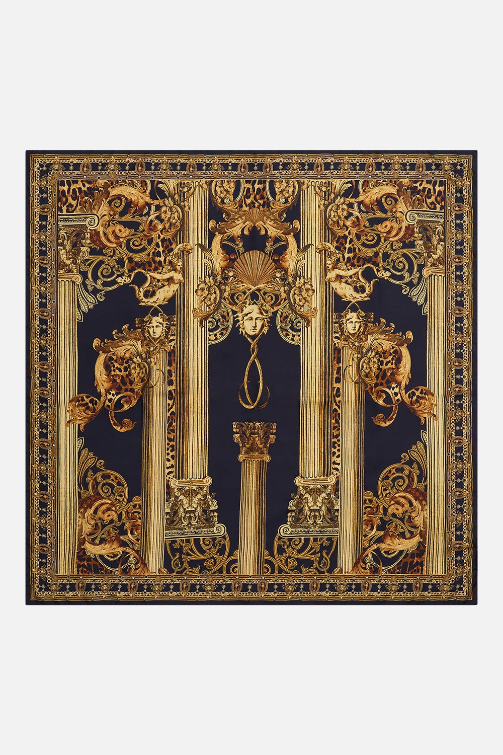 SILK SQUARE SCARF - 2
