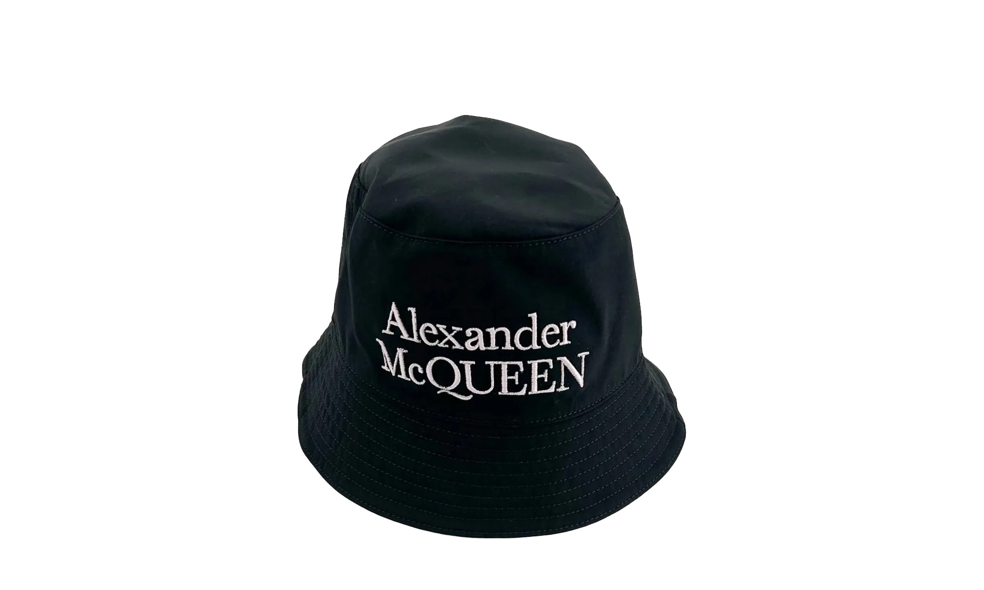 Logo Embroidered Reversible Bucket Hat "BLACK" - 1