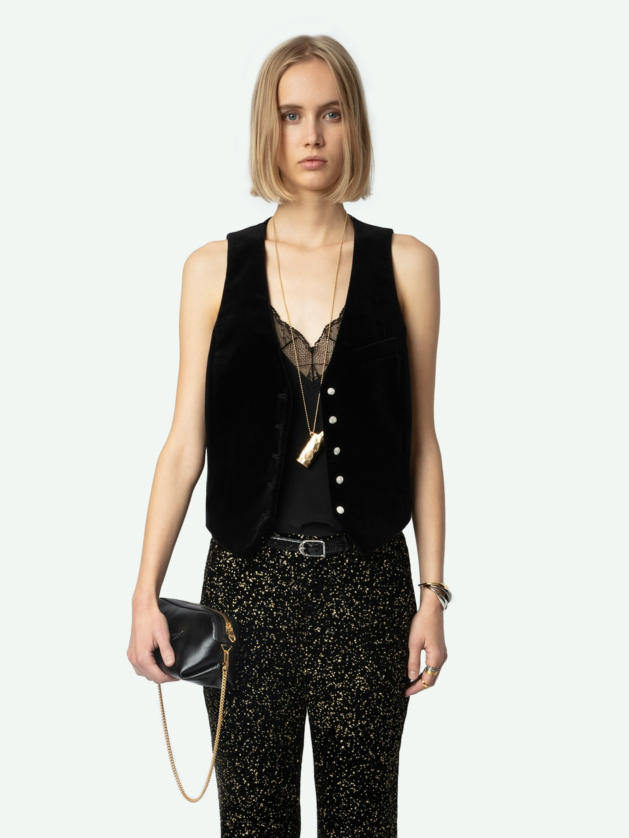 Velvet Emaux Blazer - 4