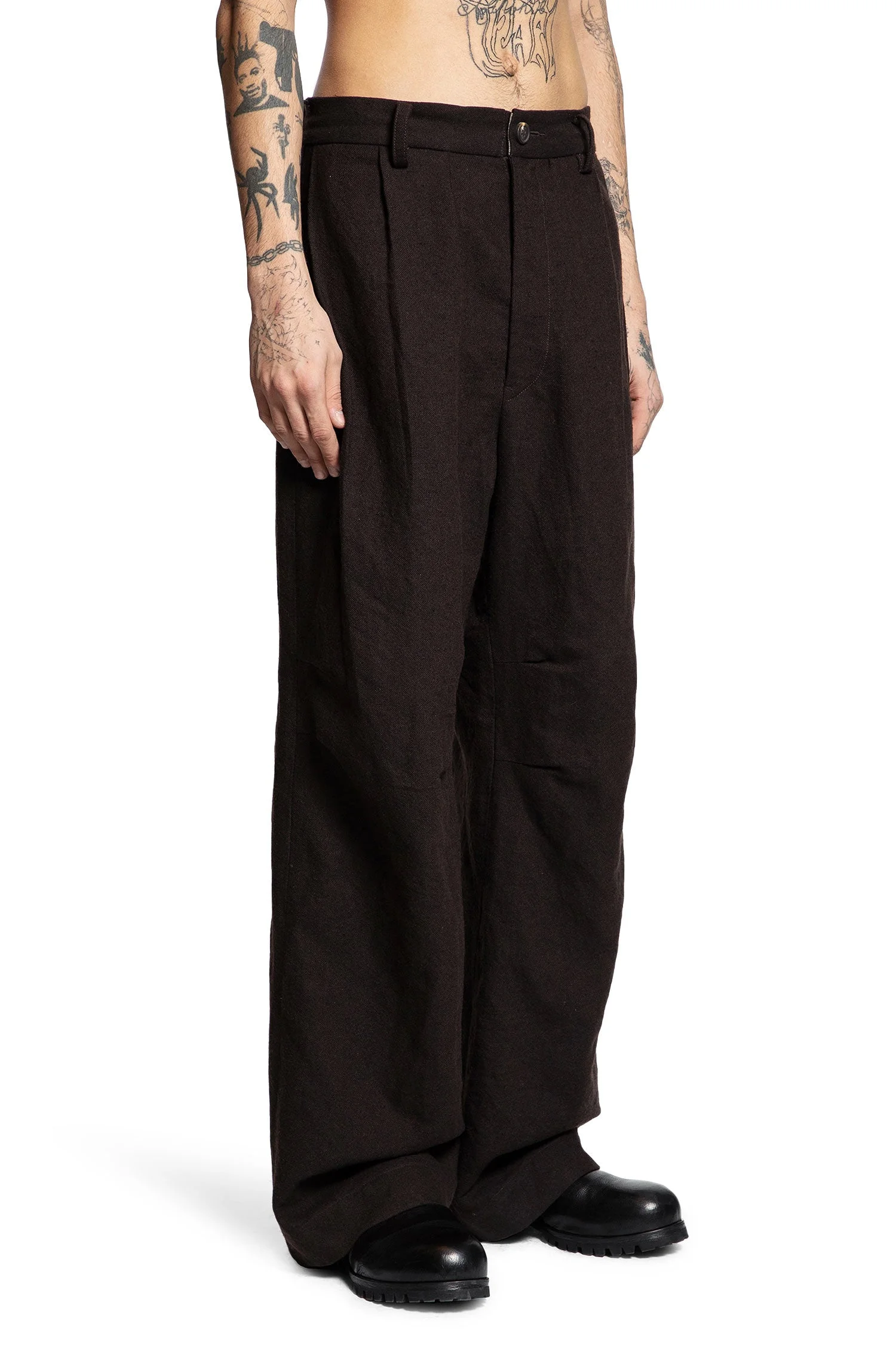 Straight Leg Worker Pants - 1