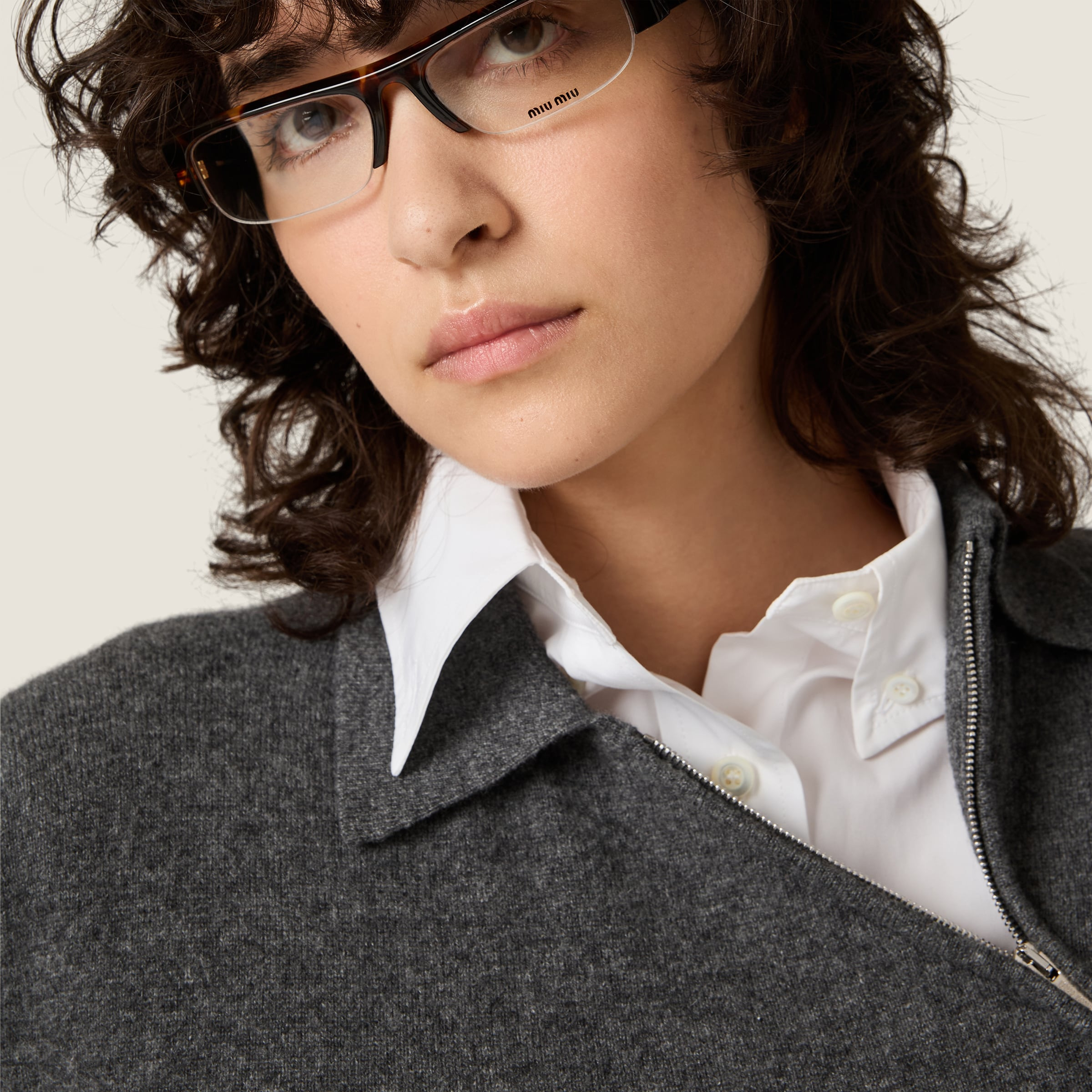 Cashmere polo shirt - 4