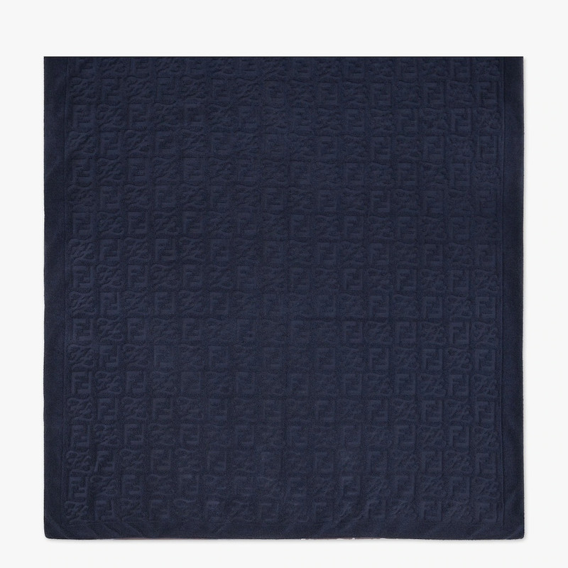 FENDI Blue cotton beach towel outlook