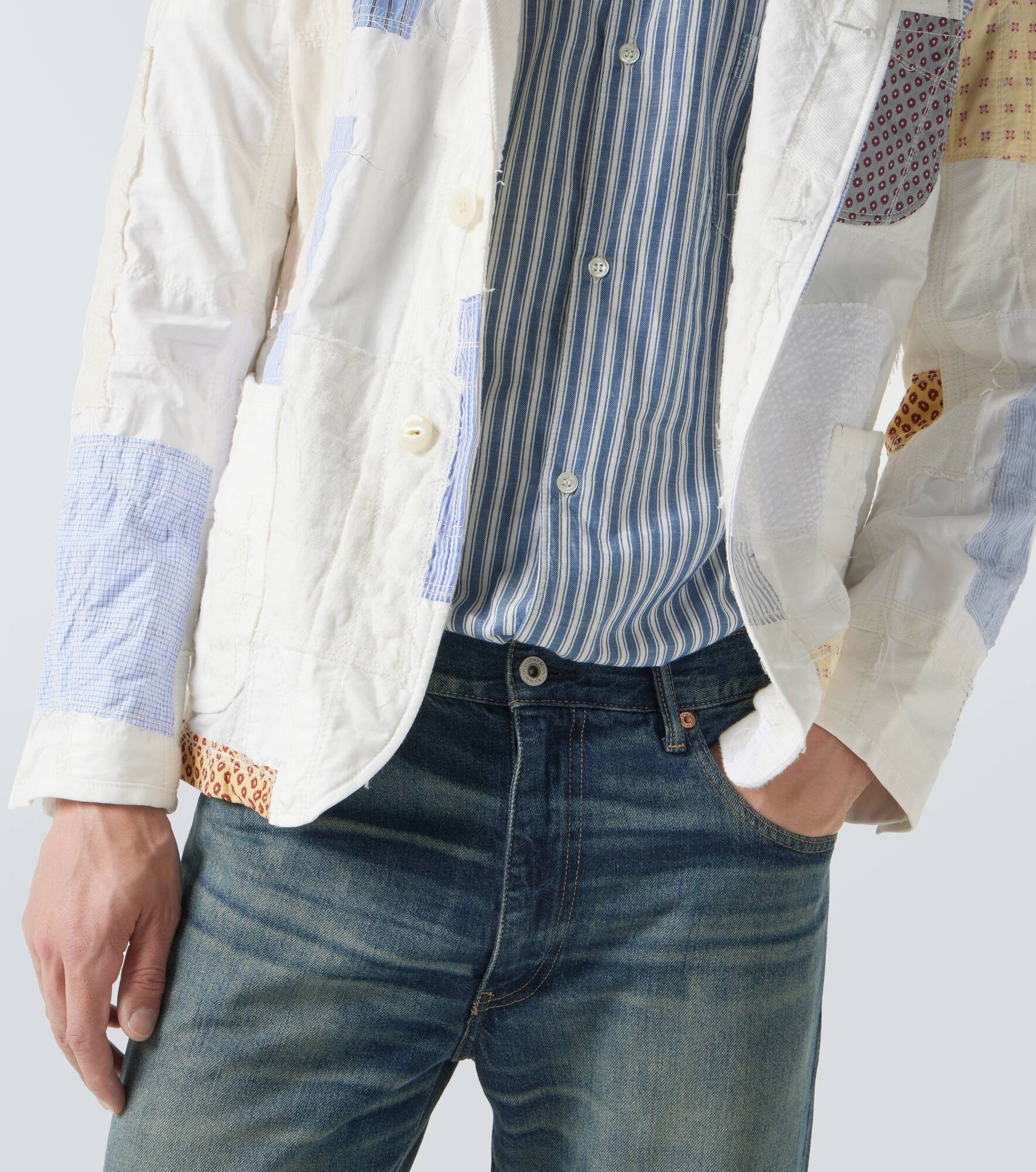 Faded straight jeans - 5