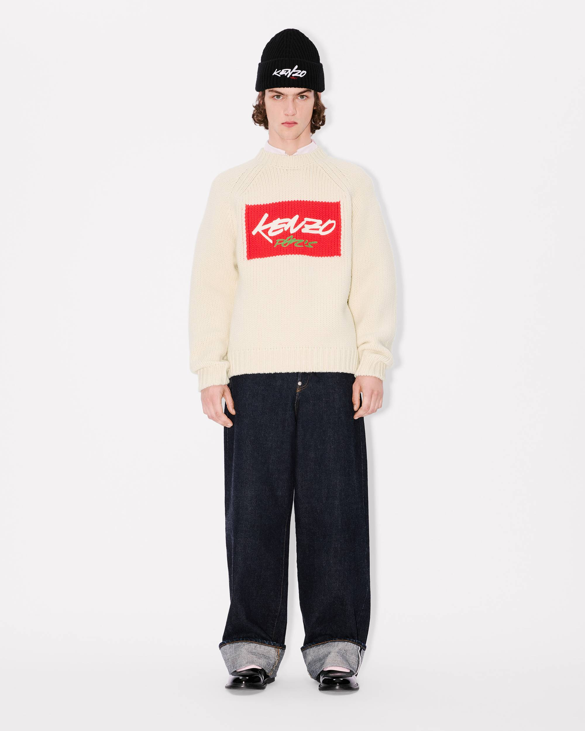 'Kenzo x Futura 2000' jumper in wool - 5