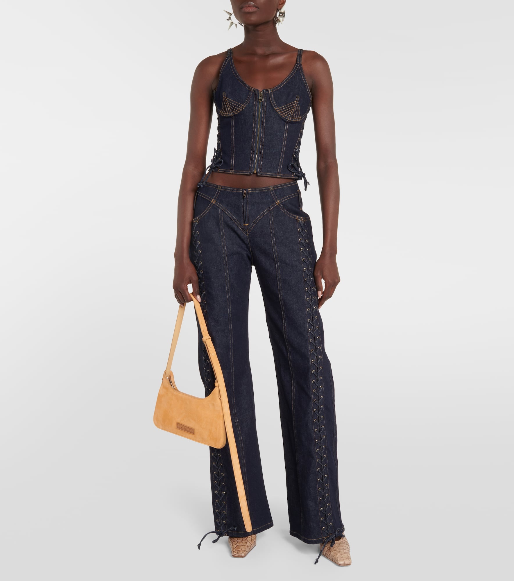 Denim bustier - 2