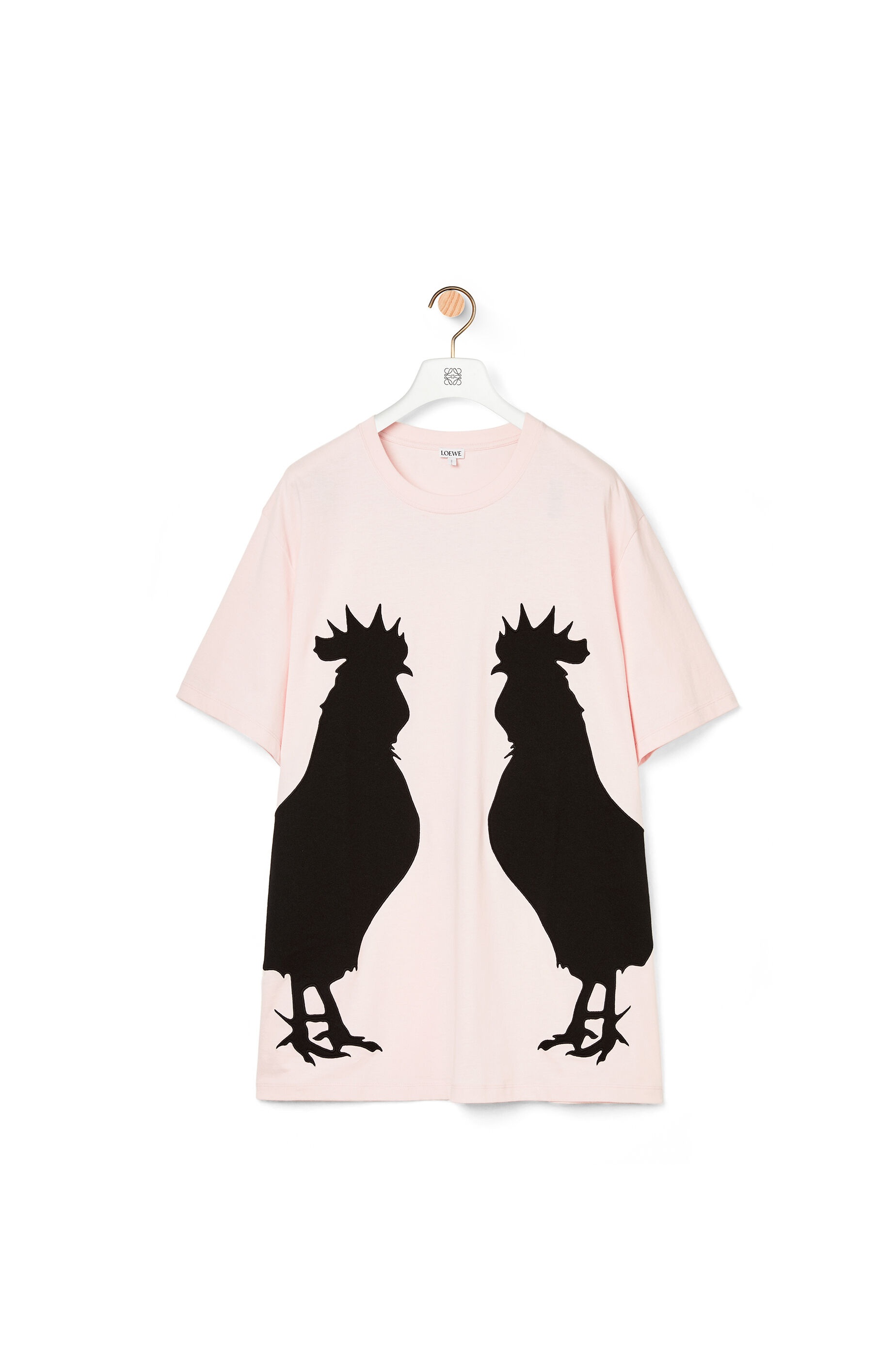 Rooster oversize T-shirt in cotton - 1