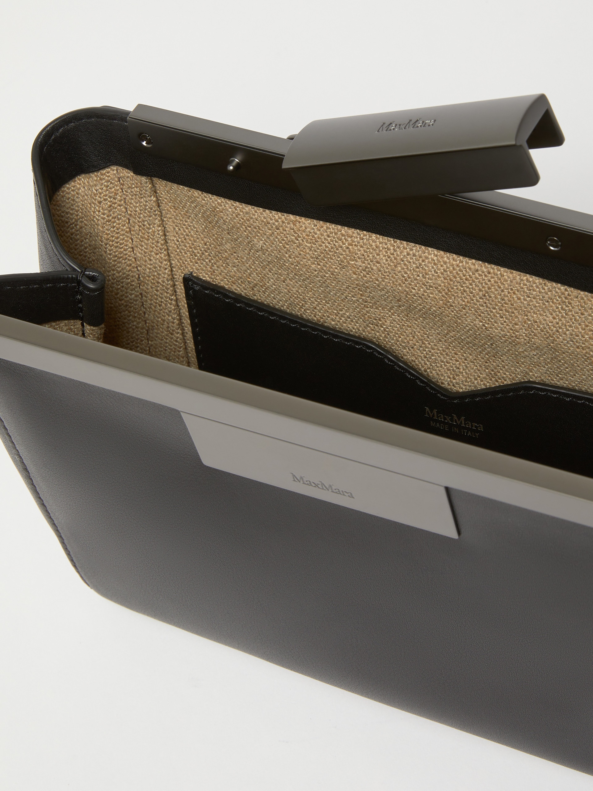 MMCLASPBELT Natural leather belt bag - 6