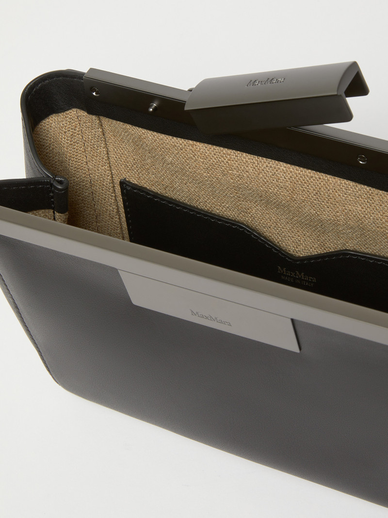 MMCLASPBELT Natural leather belt bag 6