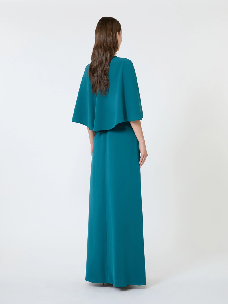 PANNO Cady dress with cape detail - OIL 4