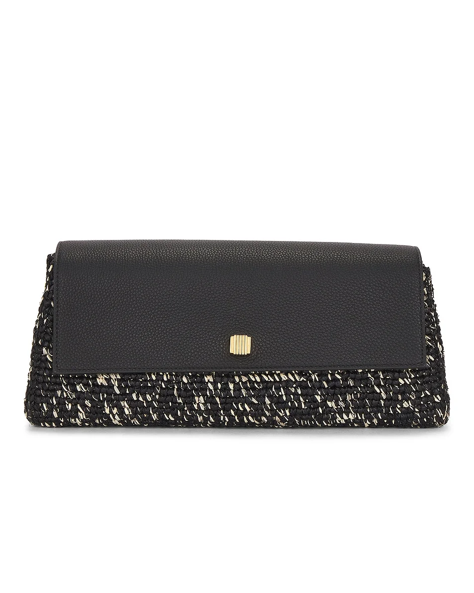 Audrey Raffia Clutch - 1
