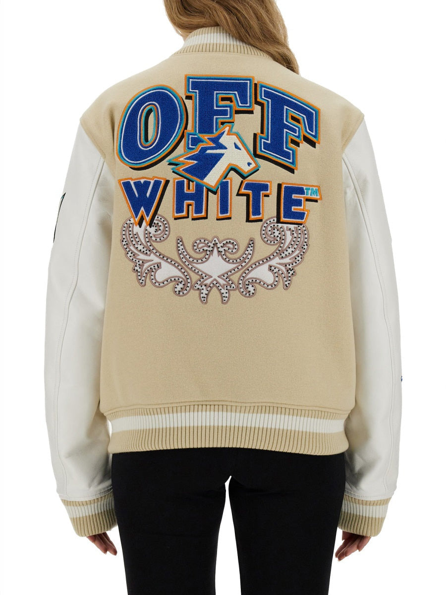 Off-White Women Varsity Jacket - 3