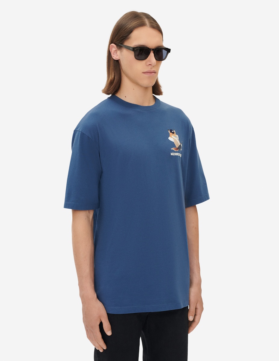 SMALL DRESSED FOX PRINT EASY TEE-SHIRT - 4
