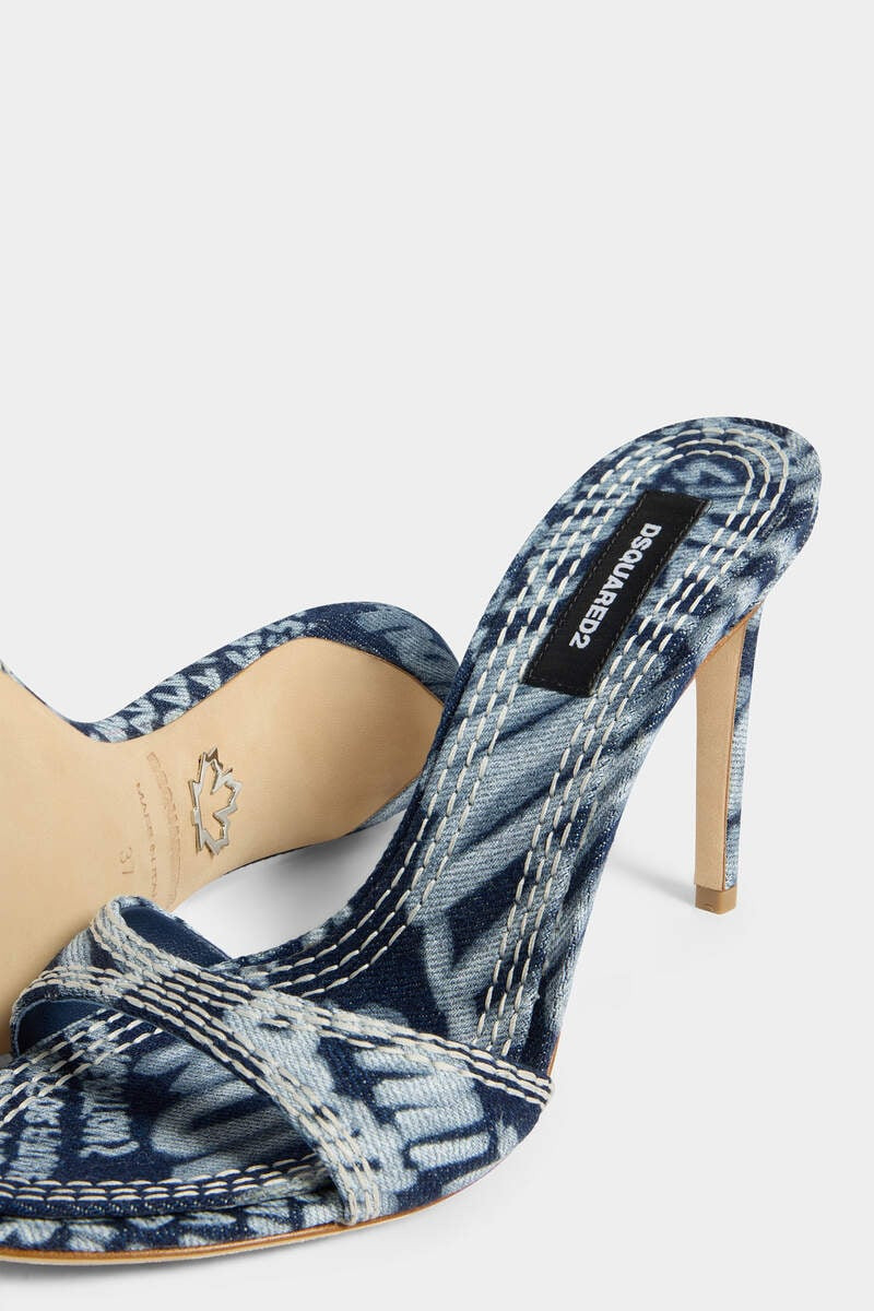 REBEL HIBISCUS TWIN MULE SANDALS 5