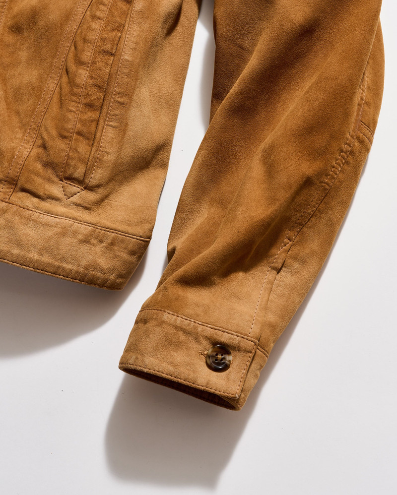 Waxed Suede Tupelo Trucker Jacket 6