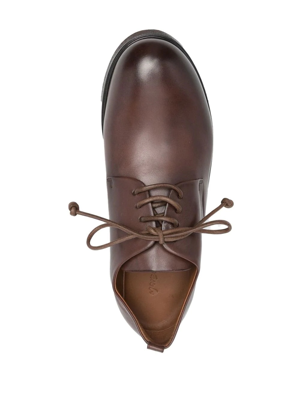 round-toe derby shoes - 4