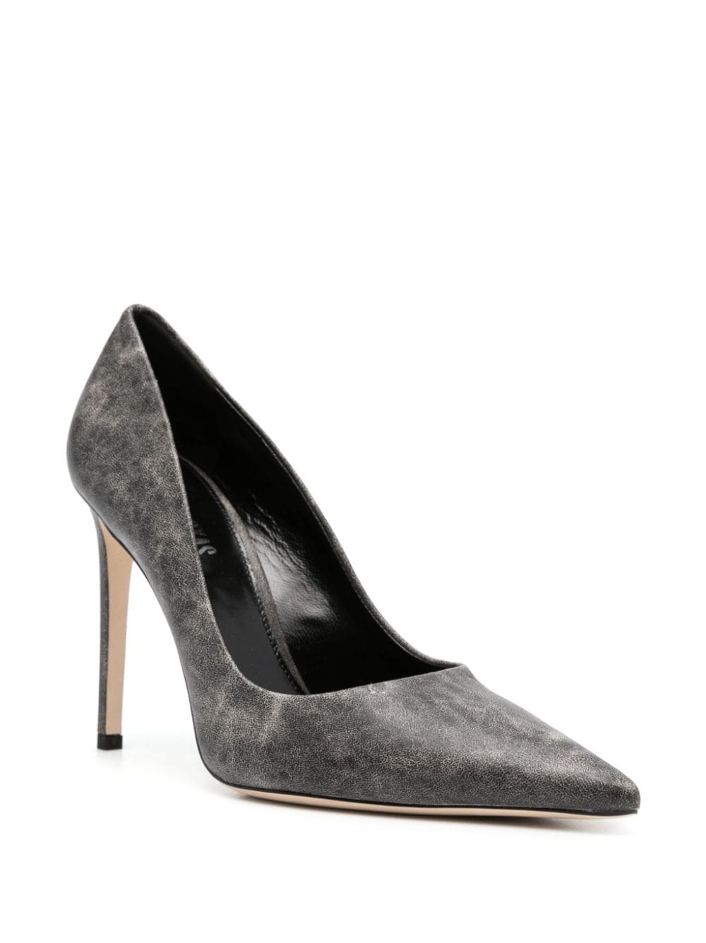 105mm leather pumps - 2