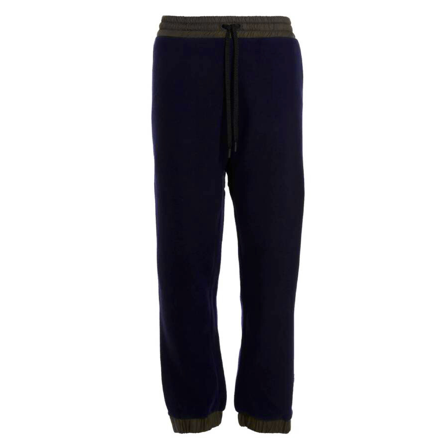 Moncler Grenoble Fleece Track Pants In Dark Navy - 5