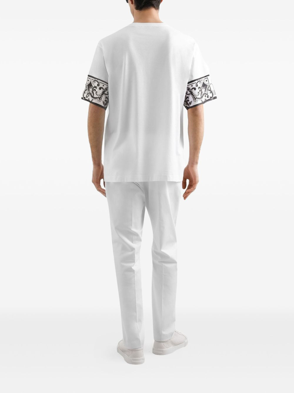 Dolce & Gabbana Men T-Shirt With Logo - 4