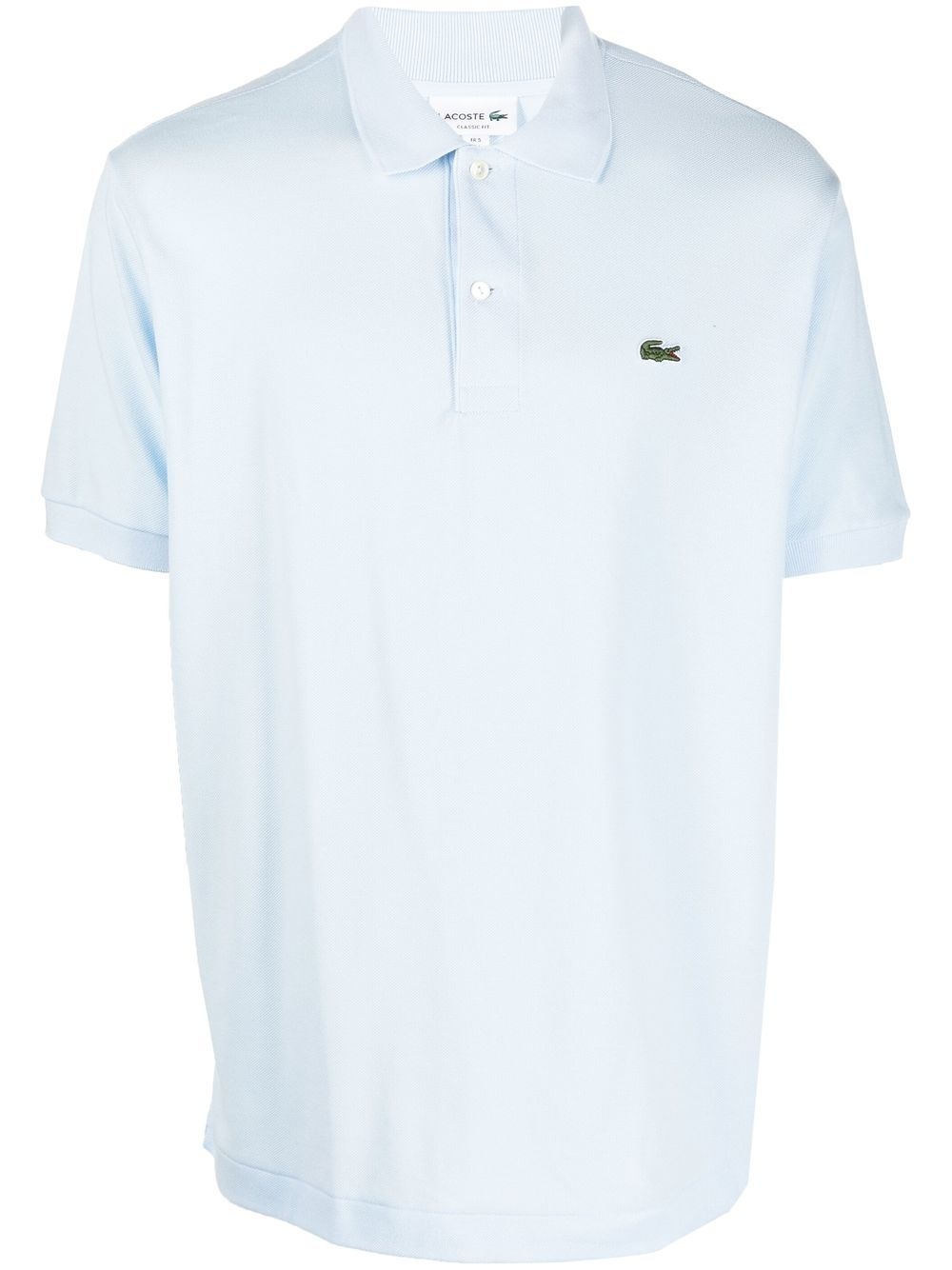 embroidered-logo cotton polo shirt - 1