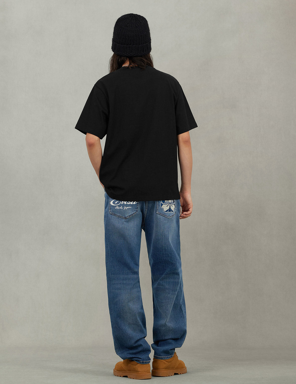 Brocade Seagull Appliqué Regular Fit Short Sleeves T-shirt - 6