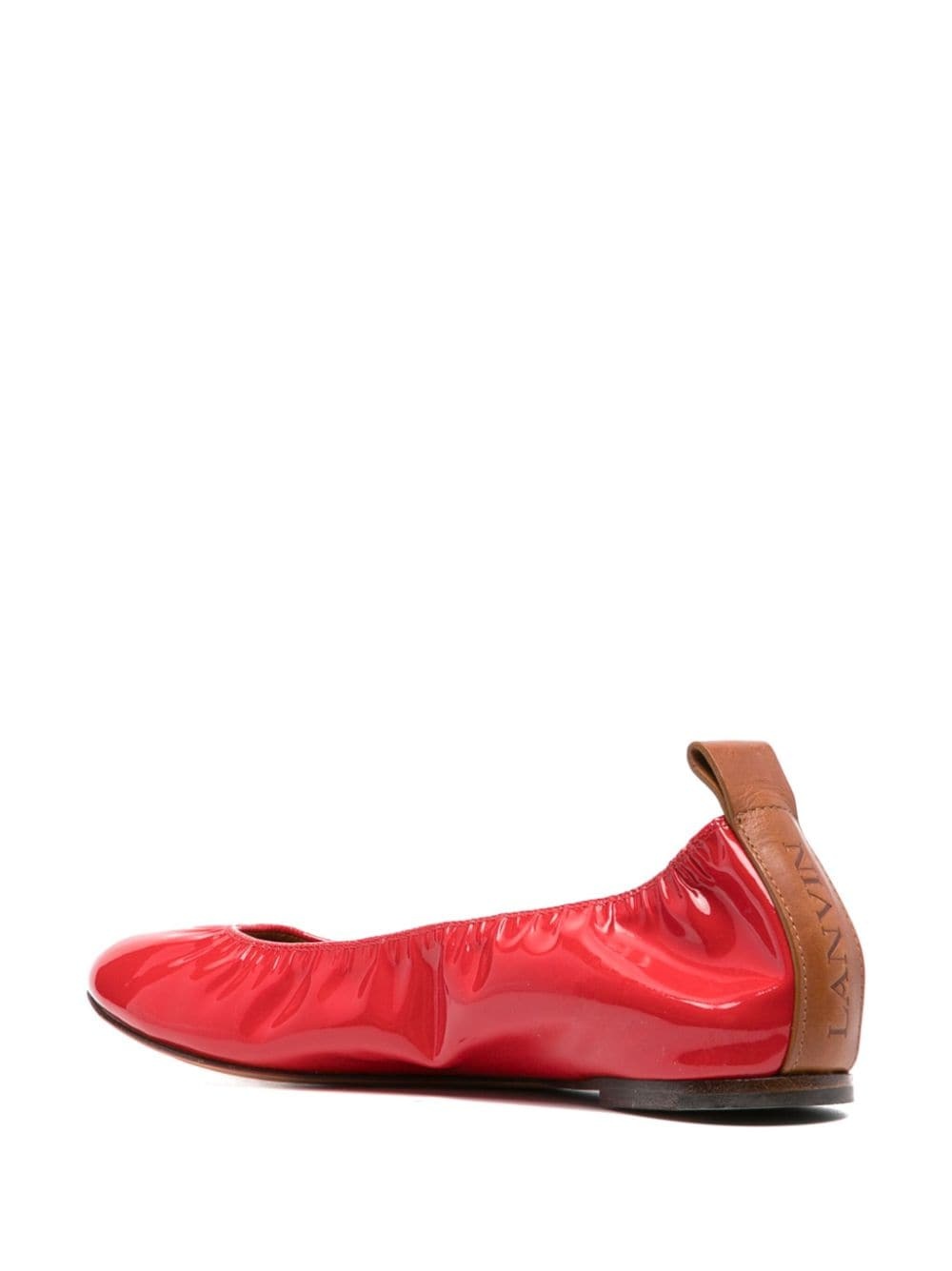 patent leather ballerina shoes - 3
