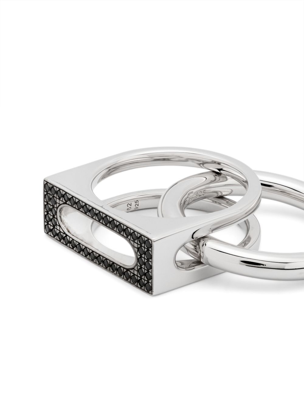 black-spinel rings (set of two) - 3