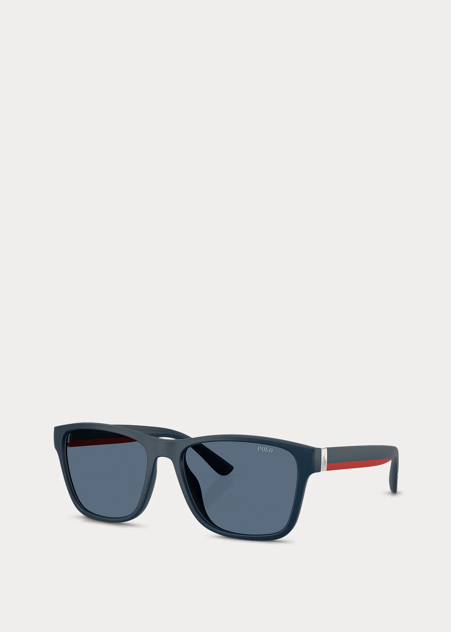 Striped-Temple Square Sunglasses - 1
