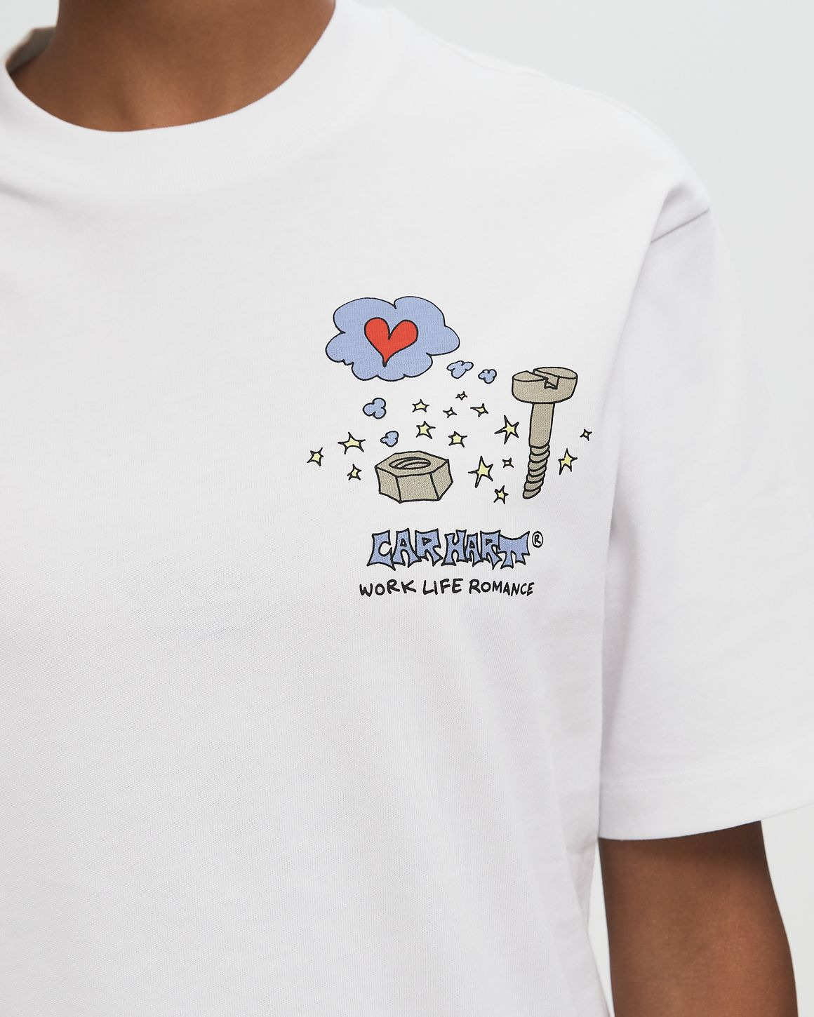 WMNS S/S Office Supplies Tee - 3