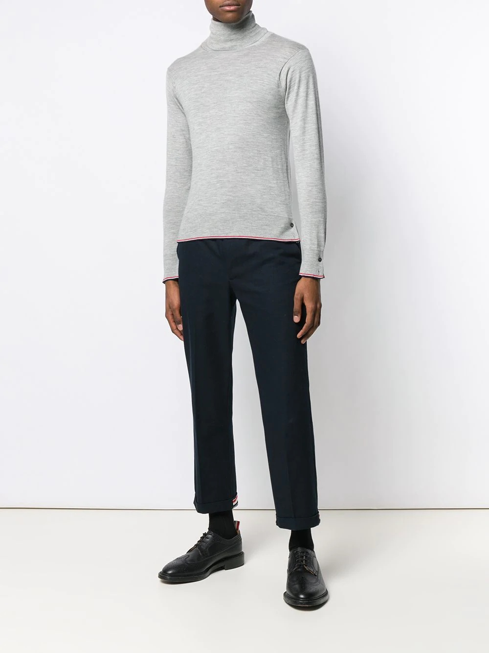 Classic Cashmere Turtleneck Pullover - 2