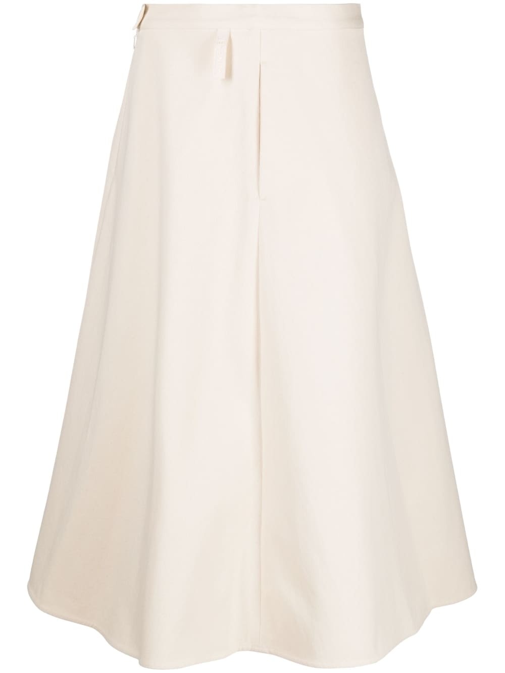 cotton midi skirt - 1