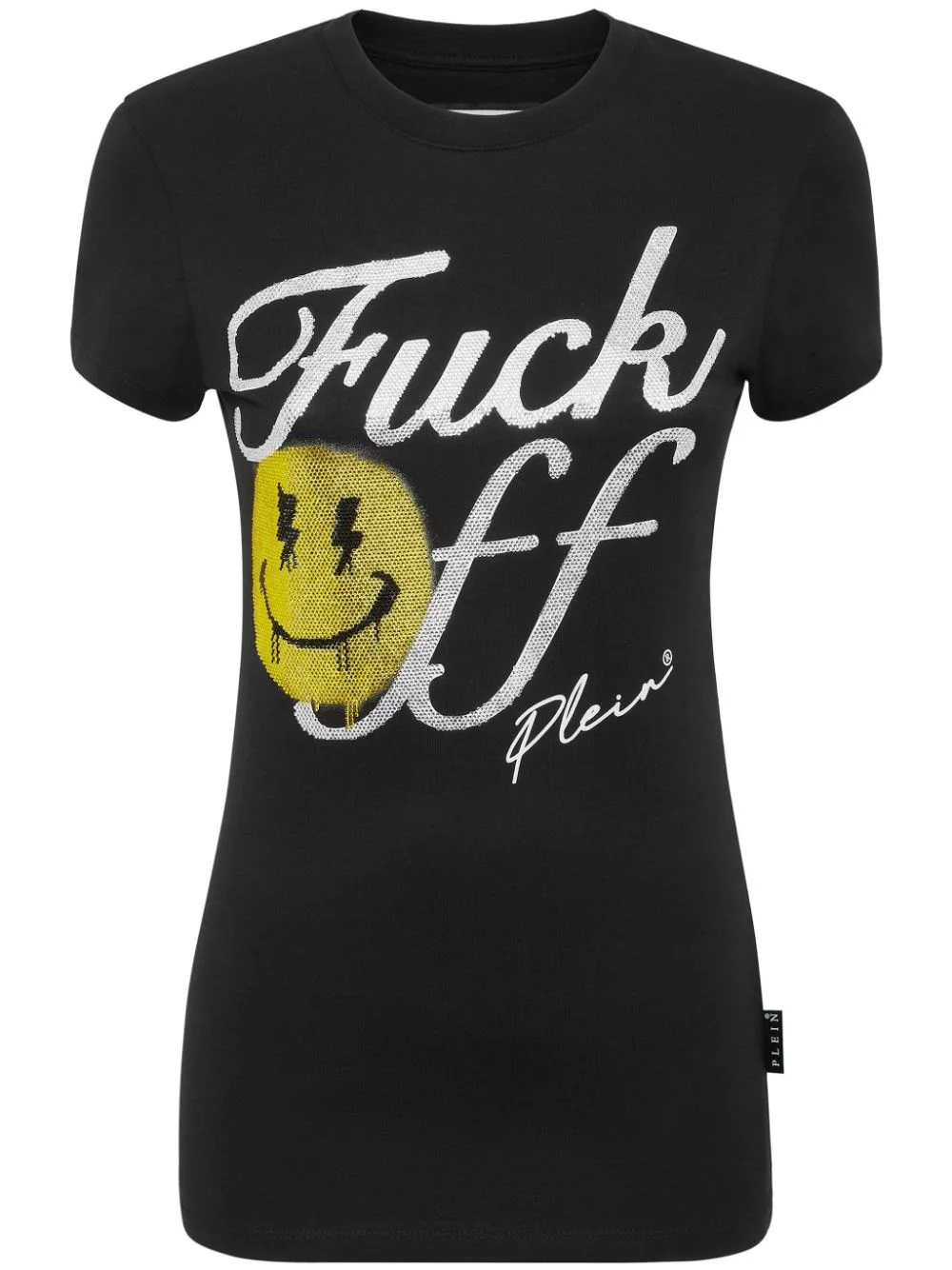 Smile Sexy Pure crystal-embellished T-shirt - 1