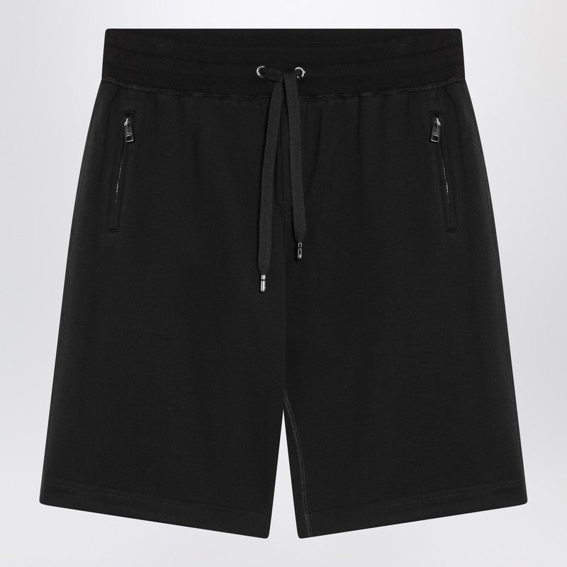 ハーフ・ショートパンツ Dolce&Gabbana Jogging Bermuda Shorts With Logo Plaque Dolce & Gabbana Dolce&Gabbana Jogging Bermuda Shorts With