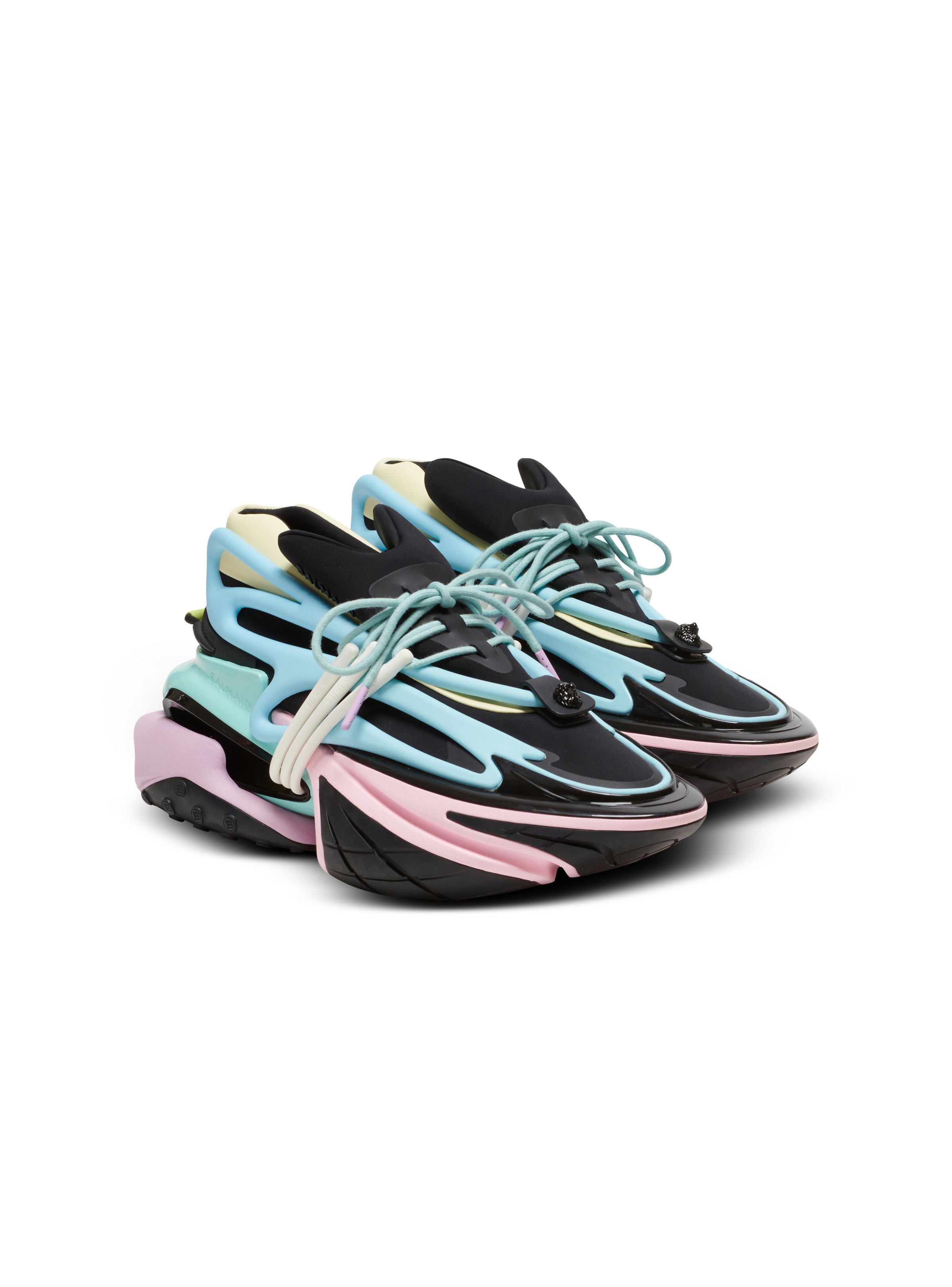Unicorn trainers in neoprene and leather - 2