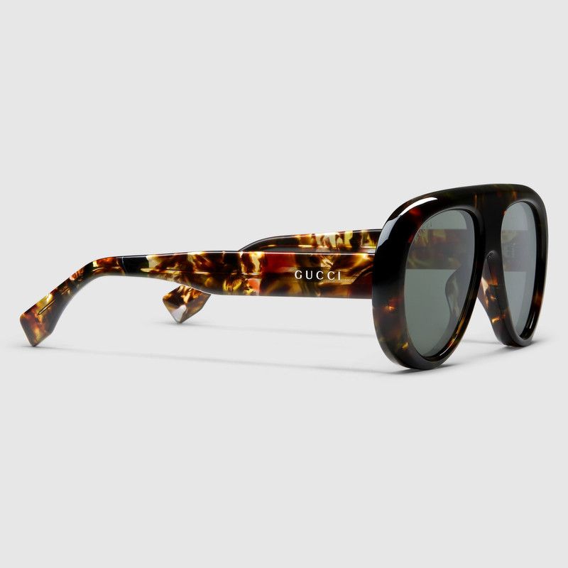 GUCCI Aviator frame sunglasses outlook