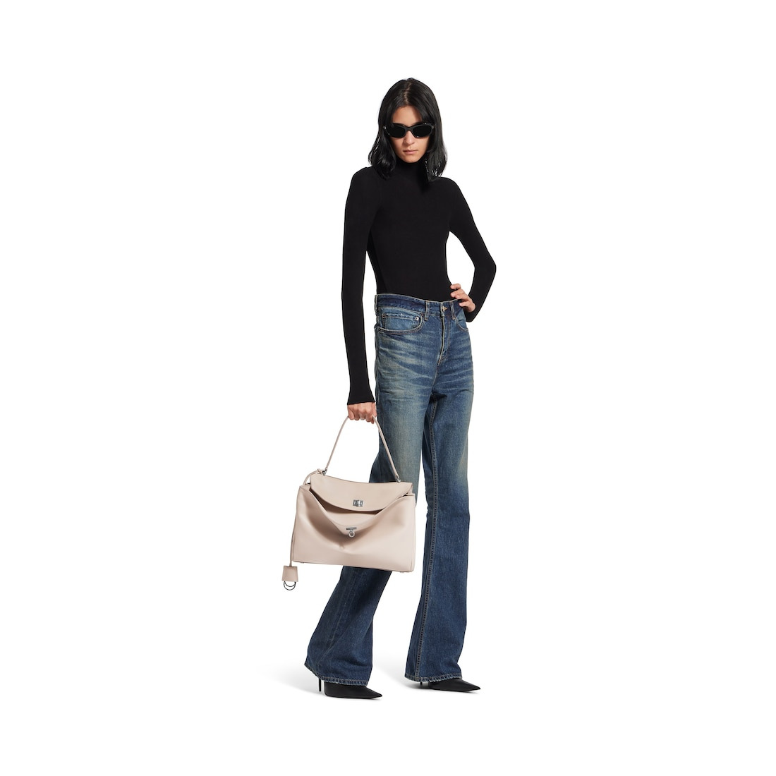 Women's Rodeo Medium Handbag in Almond - 7
