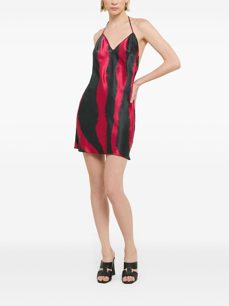 Roberto Cavalli striped dress outlook