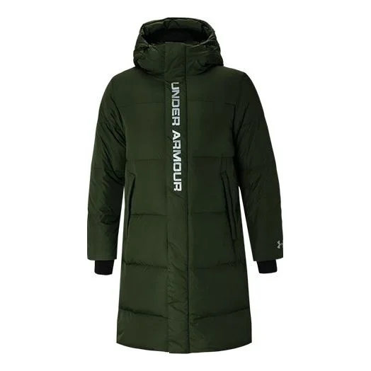 Under Armour Bench Coat Down Jacket 'Green' 1353556-330 - 1