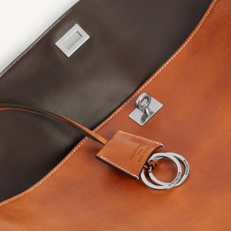 Men's Rodeo Handbag Large in New Tan/multicolor 6