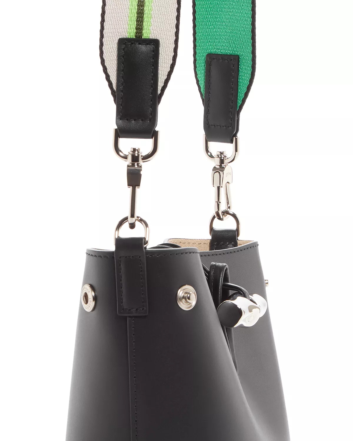 Roseau XS Leather Crossbody Bucket Bag - 5