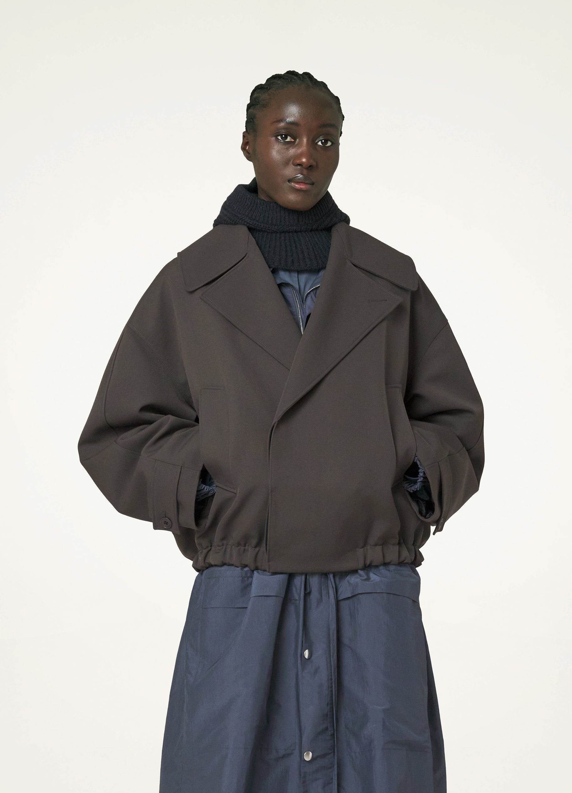 Lemaire SHORT TRENCH BLOUSON | REVERSIBLE