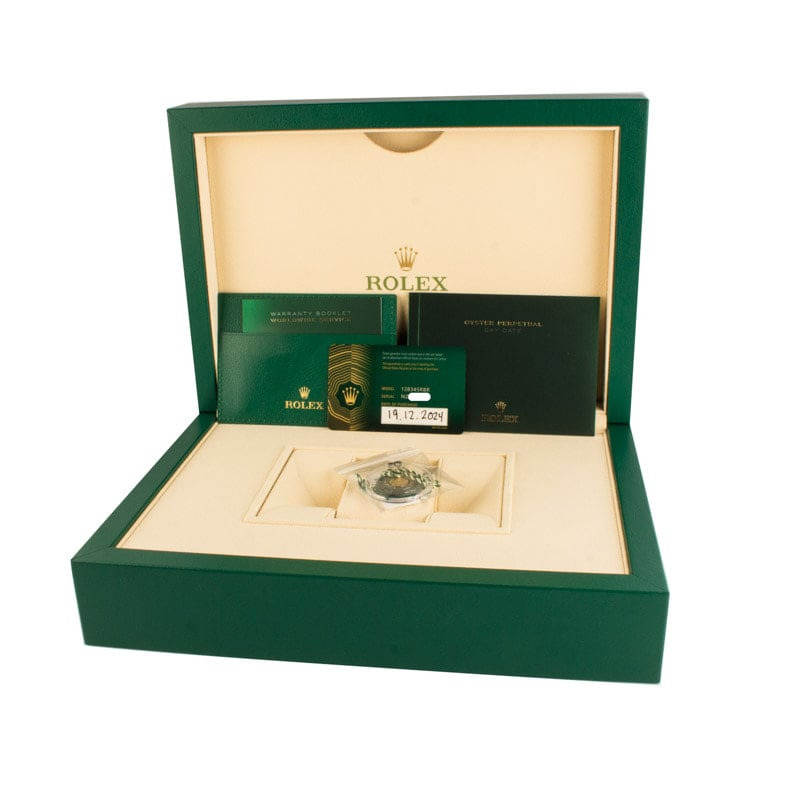 Rolex Day-Date 36 Ref 128345 Green Aventurine Dial - 4