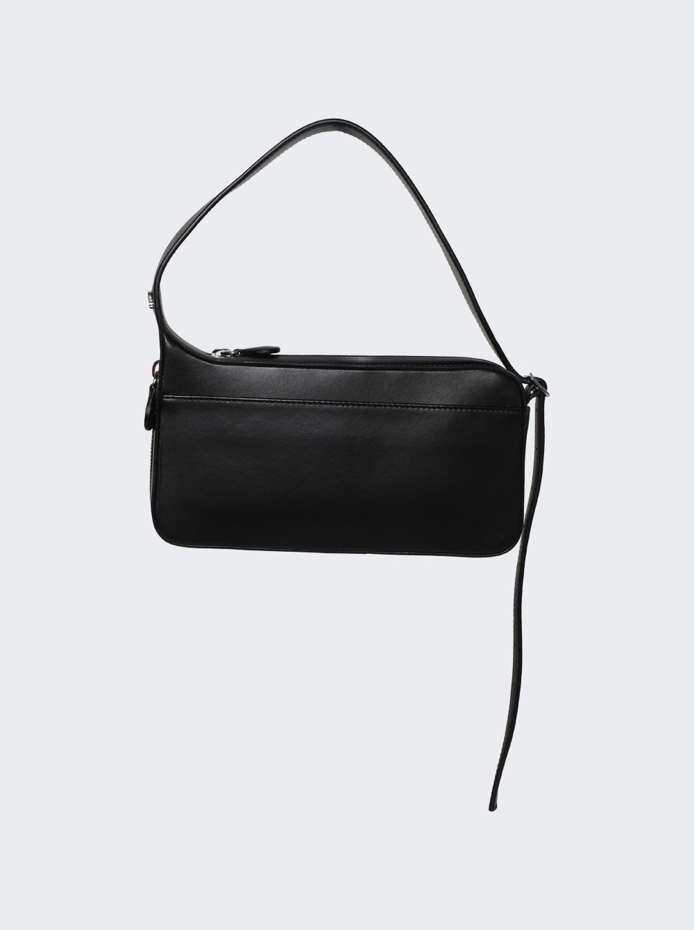 Leather Racer Bag Black - 5