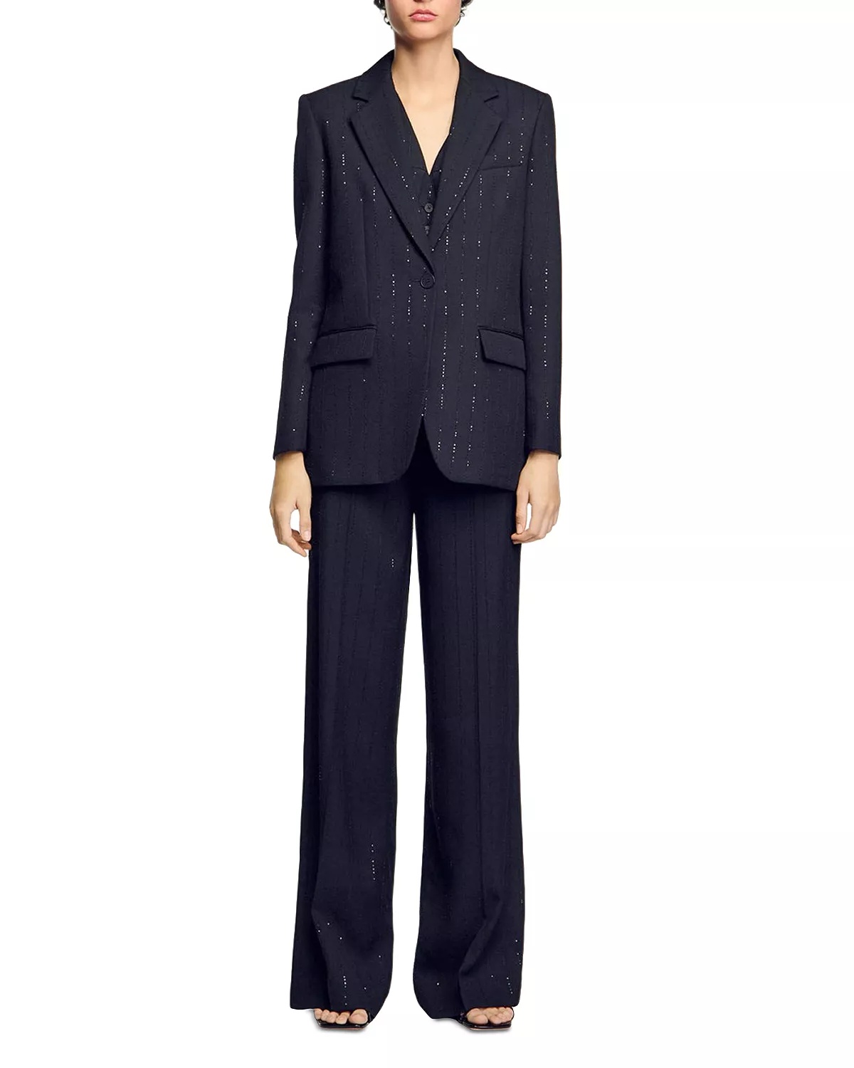 Sequin Suit Jacket - 5