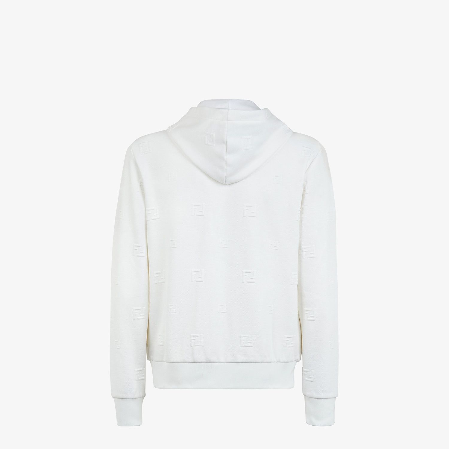 White jersey sweatshirt - 2