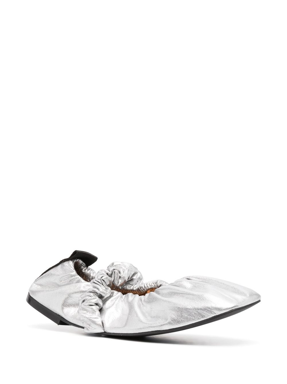 Scrunchie ballerina shoes - 2