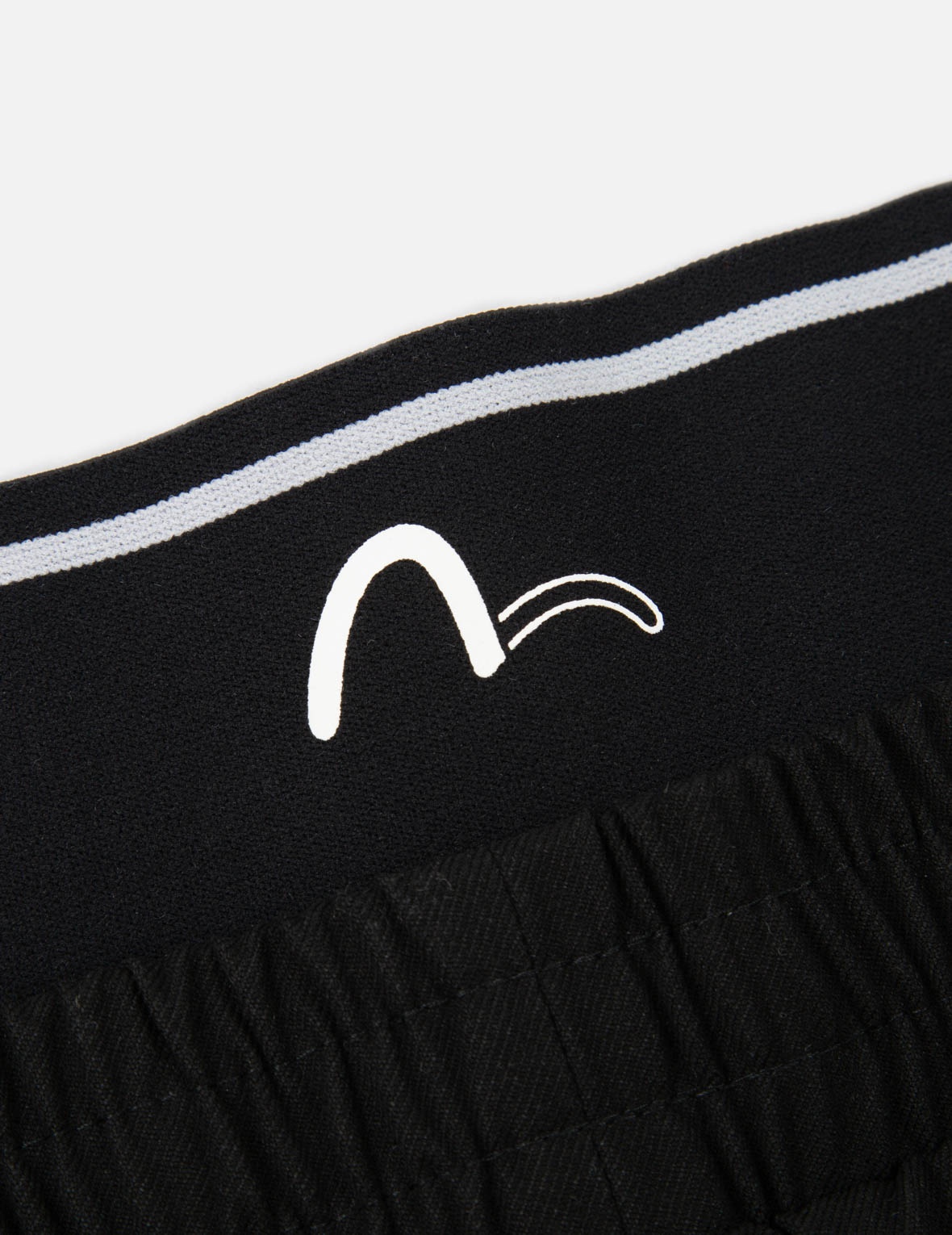 Logo Print Waistband Tapered Pants - 10