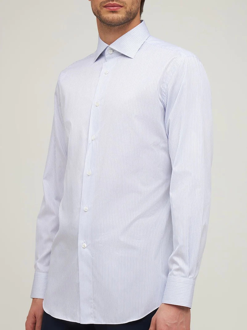 DINO PRINTED COTTON TWILL SHIRT - 6