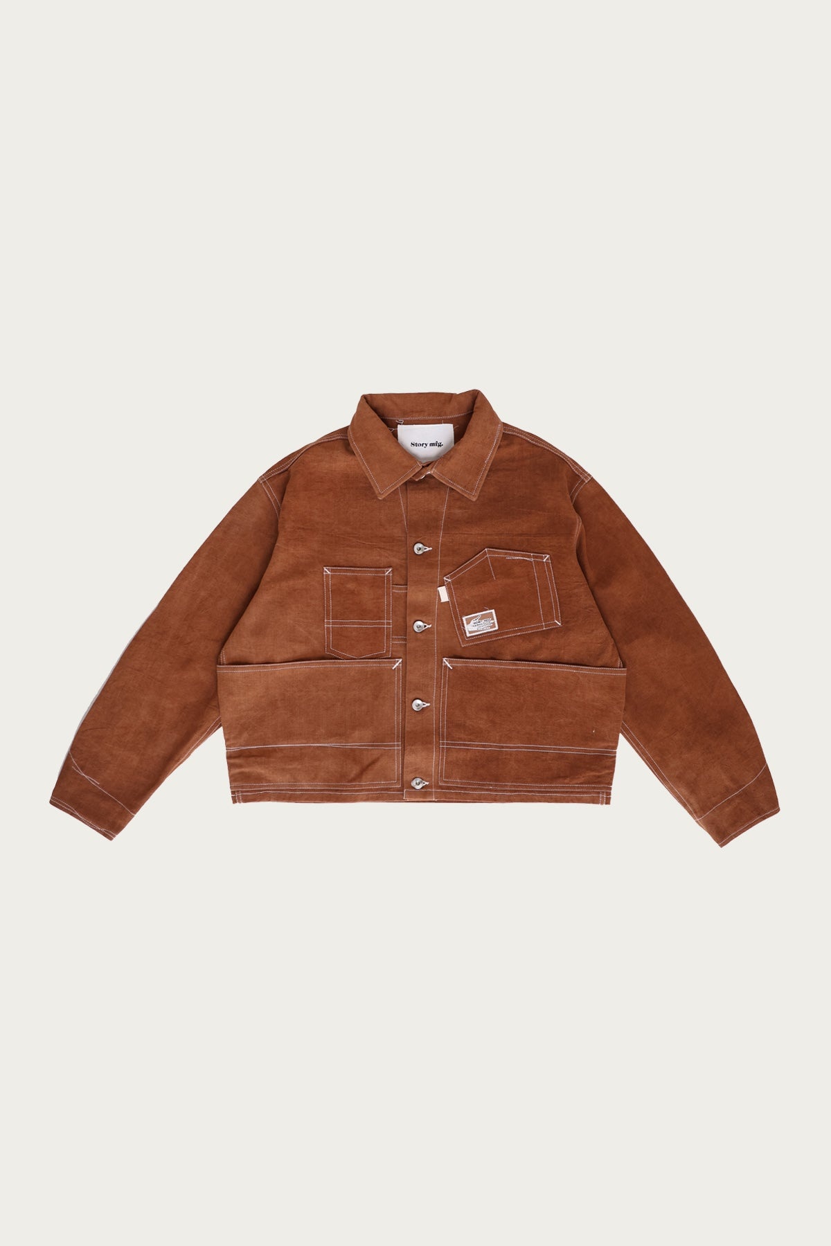 Station Jacket - Brown Wonky-Wear - 1