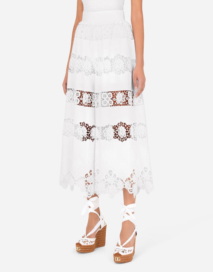 Culottes with openwork embroidery - 4